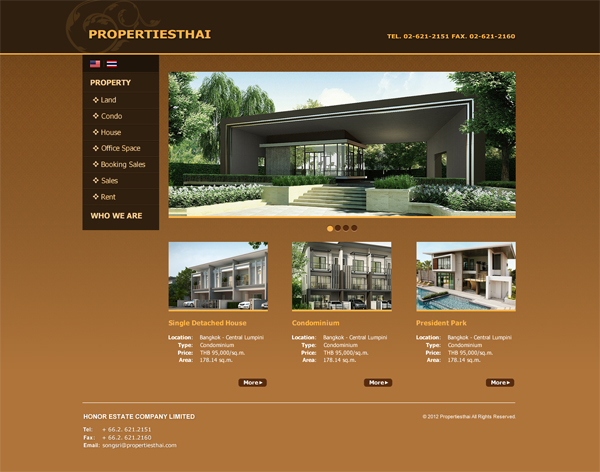 Website / Propertiesthai